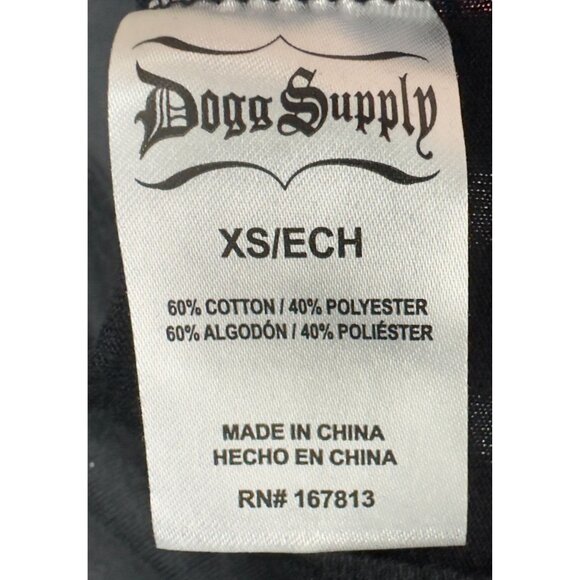 Snoop Doggy Dogg Graphic T-Shirt XS Dogg Supply By Snoop Dogg Black Cotton - Picture 6 of 8